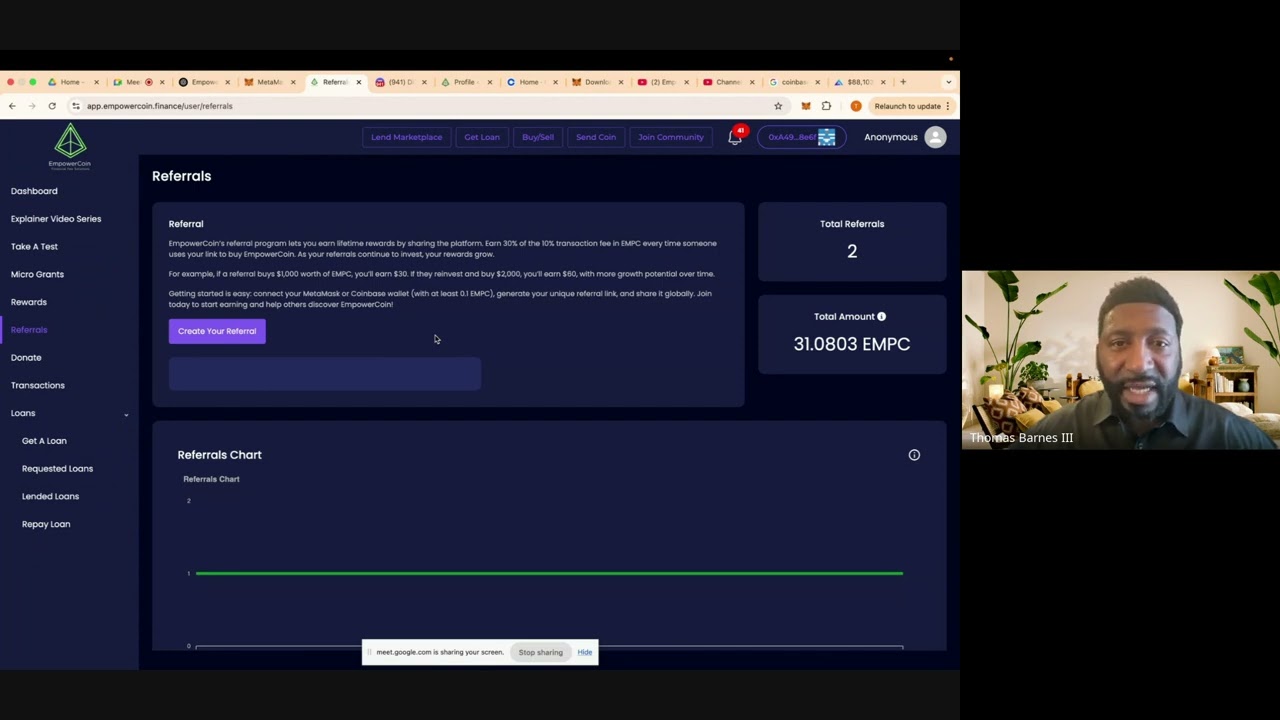 EmpowerCoin Referral Program Explained