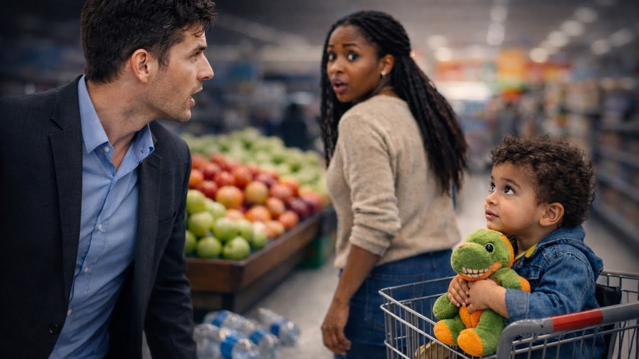 “Billionaire Walks Into a Grocery Store and Sees the Surrogate Who Disappeared With His Child”