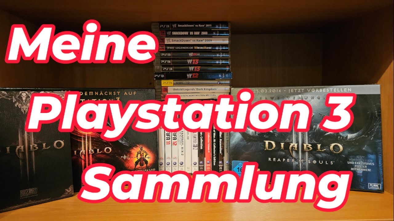 Meine Playstation 3 Sammlung 56 Spiele (Stand 2023)