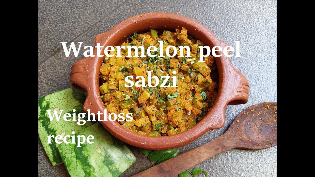 Watermelon peel sabzi | Dry sabzi | Kallangadi sippe palya | Palya | Healthy recipe