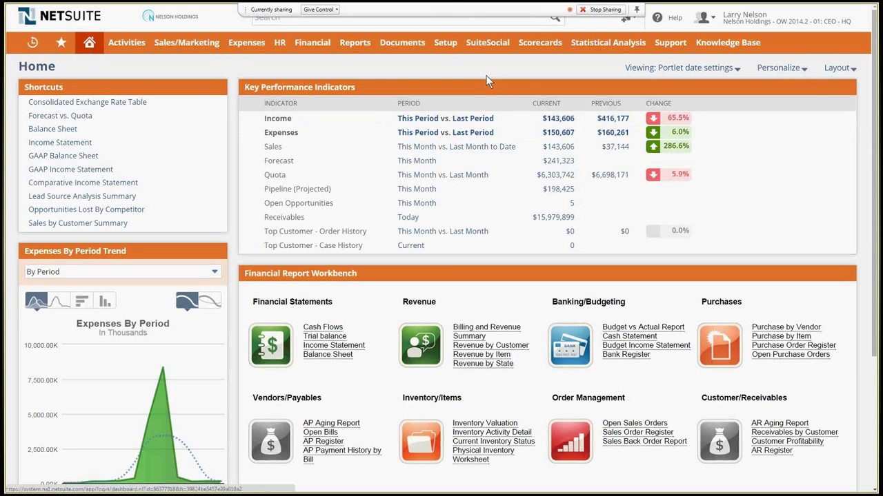 NetSuite OneWorld Overview