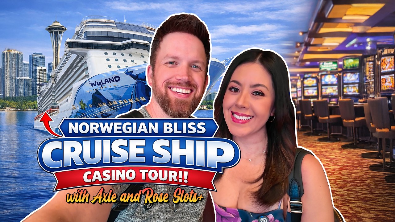 Norwegian Bliss FULL CASINO TOUR!! Best Games Offered? #casino #cruise