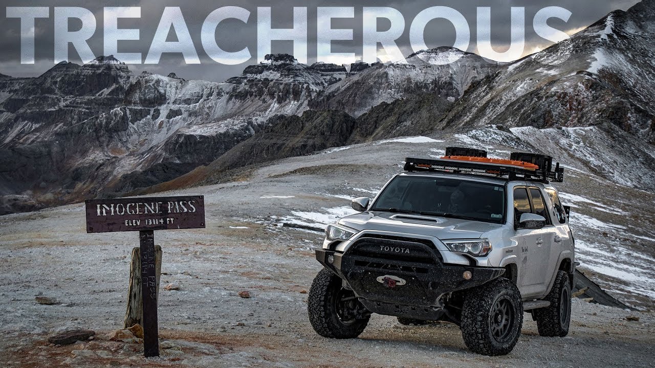 Imogene Pass was - treacherous