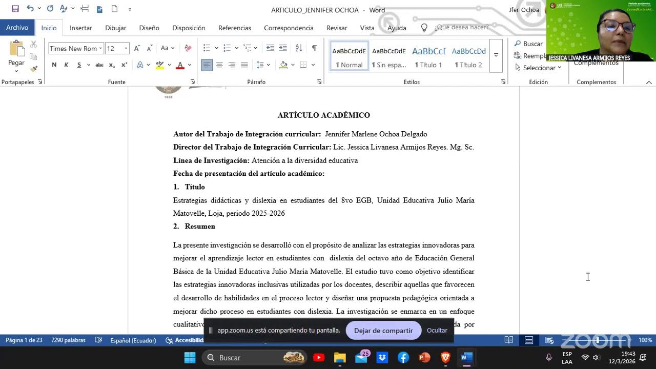 AD-9 TITULACIÓN 8VO.2025-2026