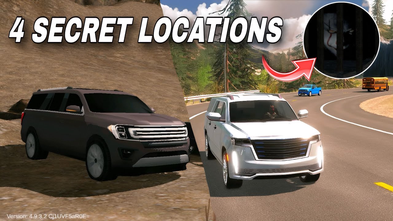 Car Parking Multiplayer New Update | Additional 4 Secret Places