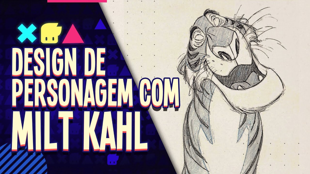 APRENDENDO DESIGN DE PERSONAGEM COM MILT KAHL