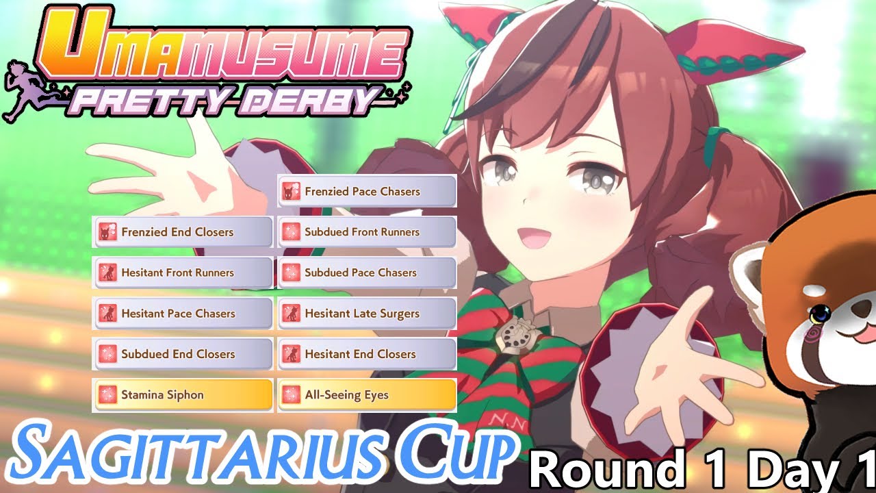 【#umamusume】 Sagittarius Cup Round 1 Day 1 2026