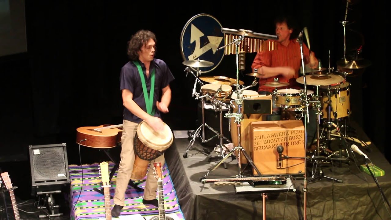 Assolo dei percussionisti Jack e Max