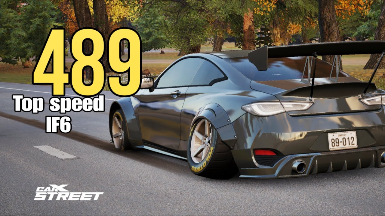 CARX STREET. IF6 SPEED TEST AND TUNING + MODIFICATION