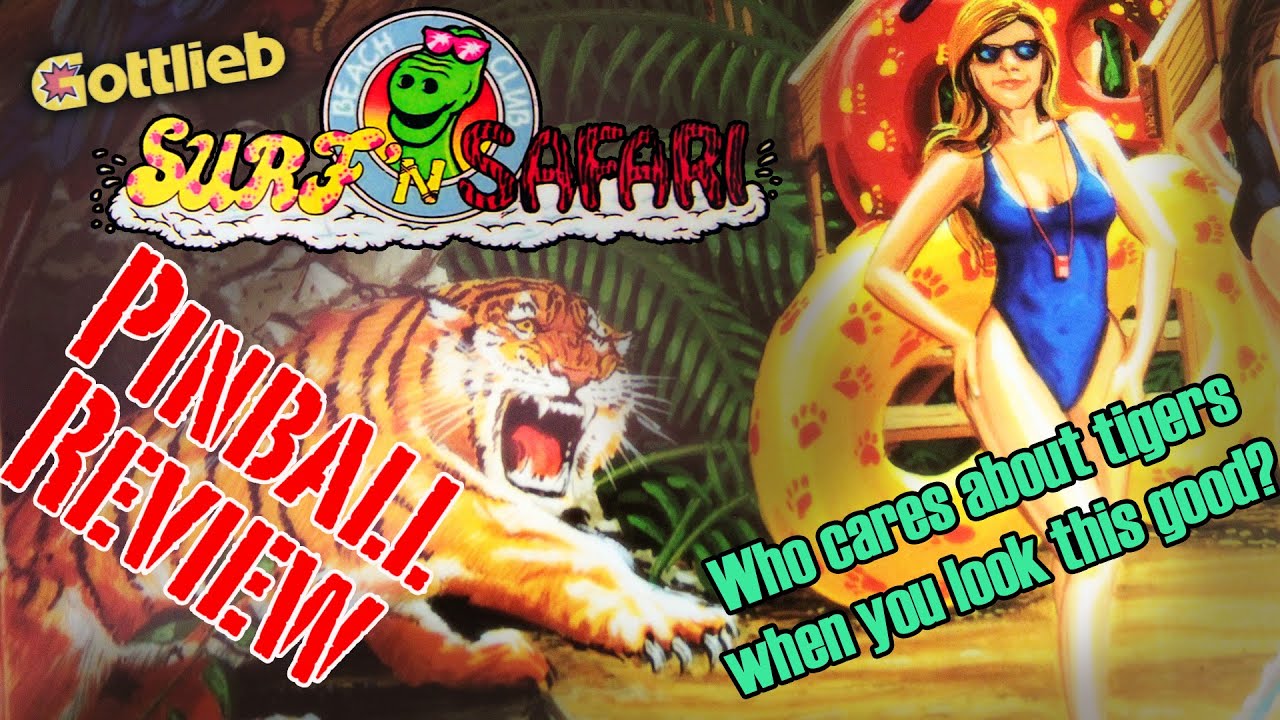 Gottlieb Surf 'n Safari Pinball Review
