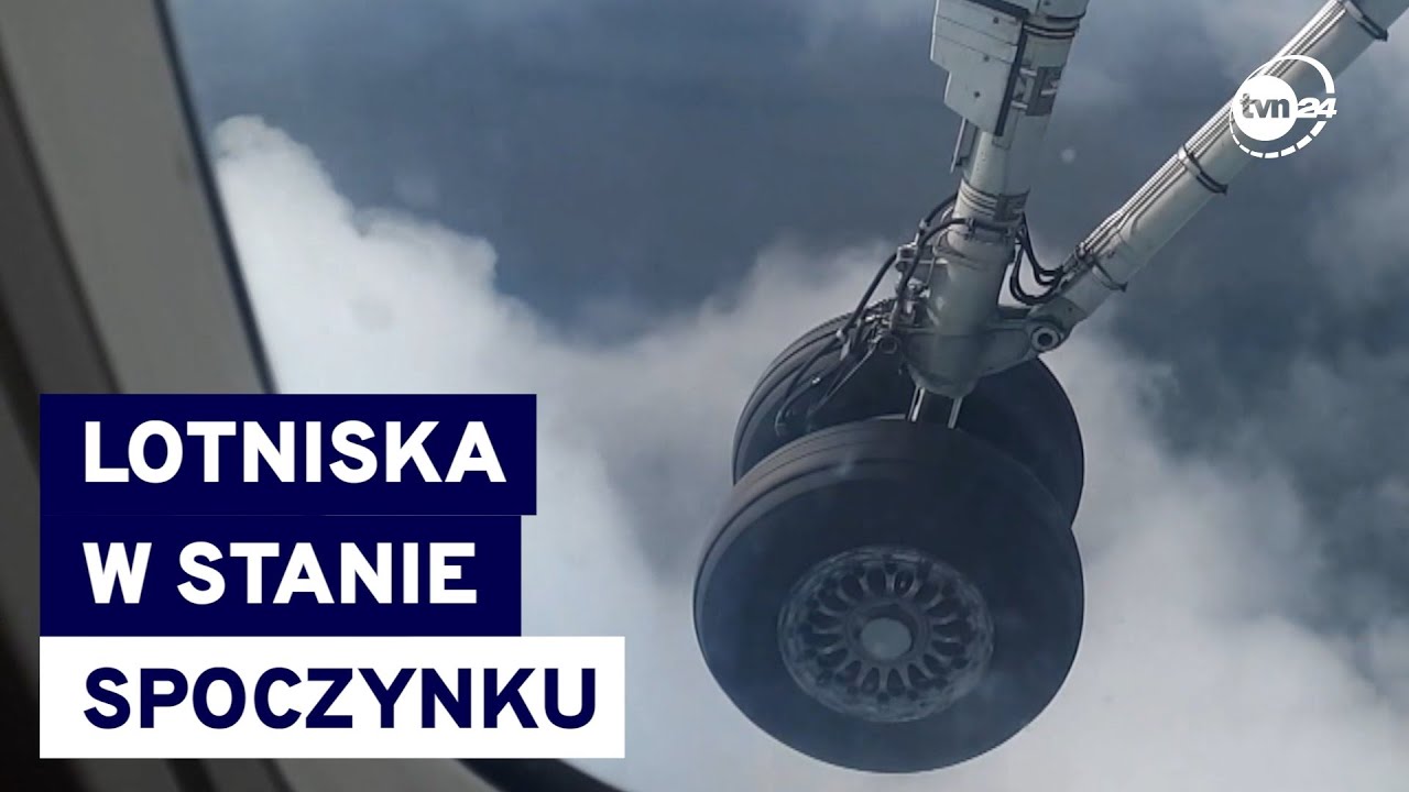 40 milionów straty lotniska w Łodzi. Częściej słychać śpiew ptaków, niż ryk silników (TVN24)