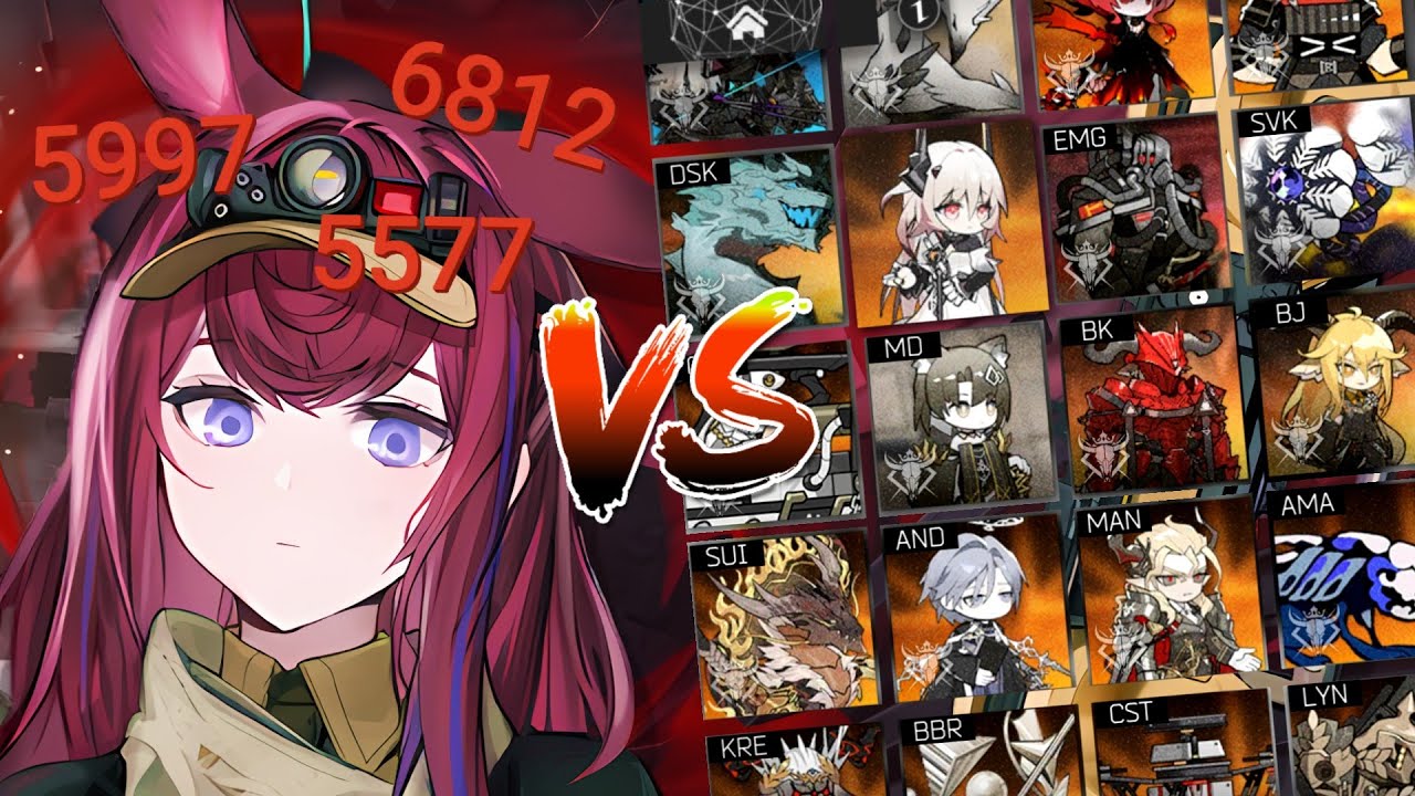 [Arknights] Ray vs Bosses