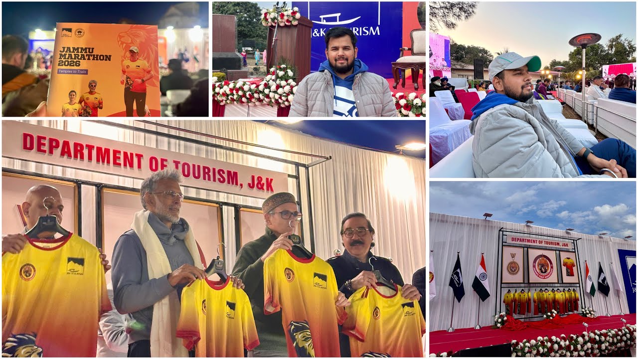 Jammu Marathon Launch Event | 29th March 2026 | Vlog 261