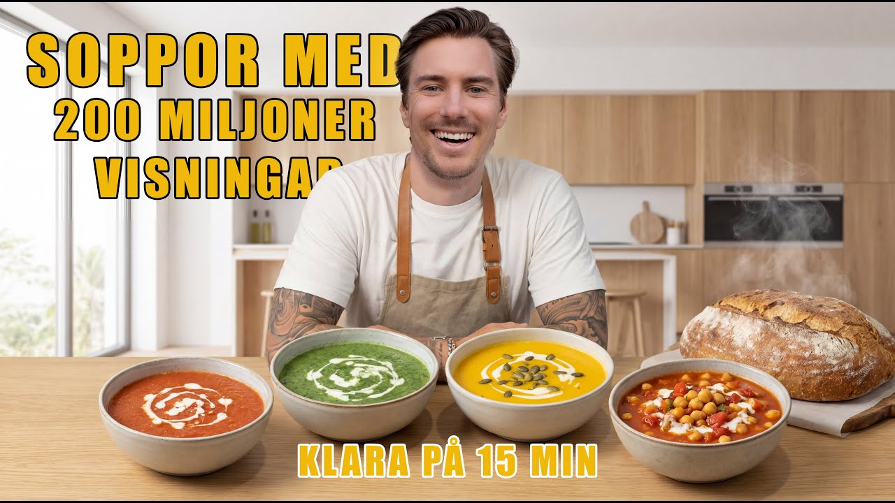 SOPPOR MED 200 MILJONER VISNINGAR