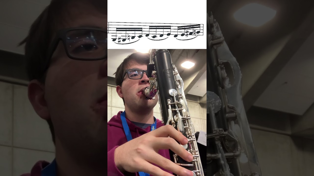 bass clarinet gets a hard part but nails it???