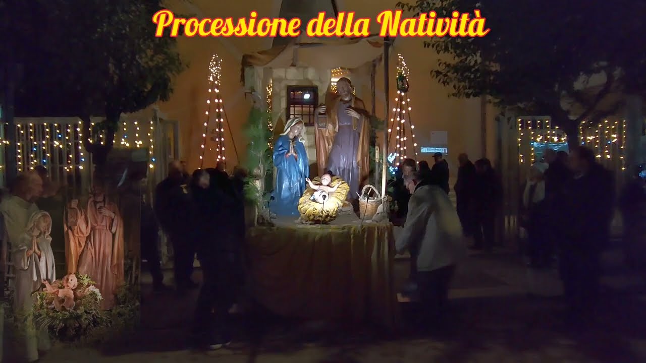 PROCESSIONE DELLA NATIVITA' - trani 24 dicembre 2025 -