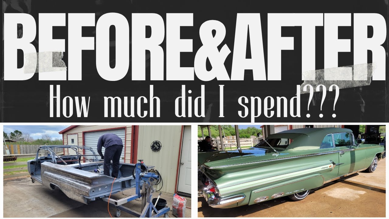 HOW MUCH DOES IT COST TO BUILD A LOWRIDER?? | #diy #impossible  #restoration #automobile #car