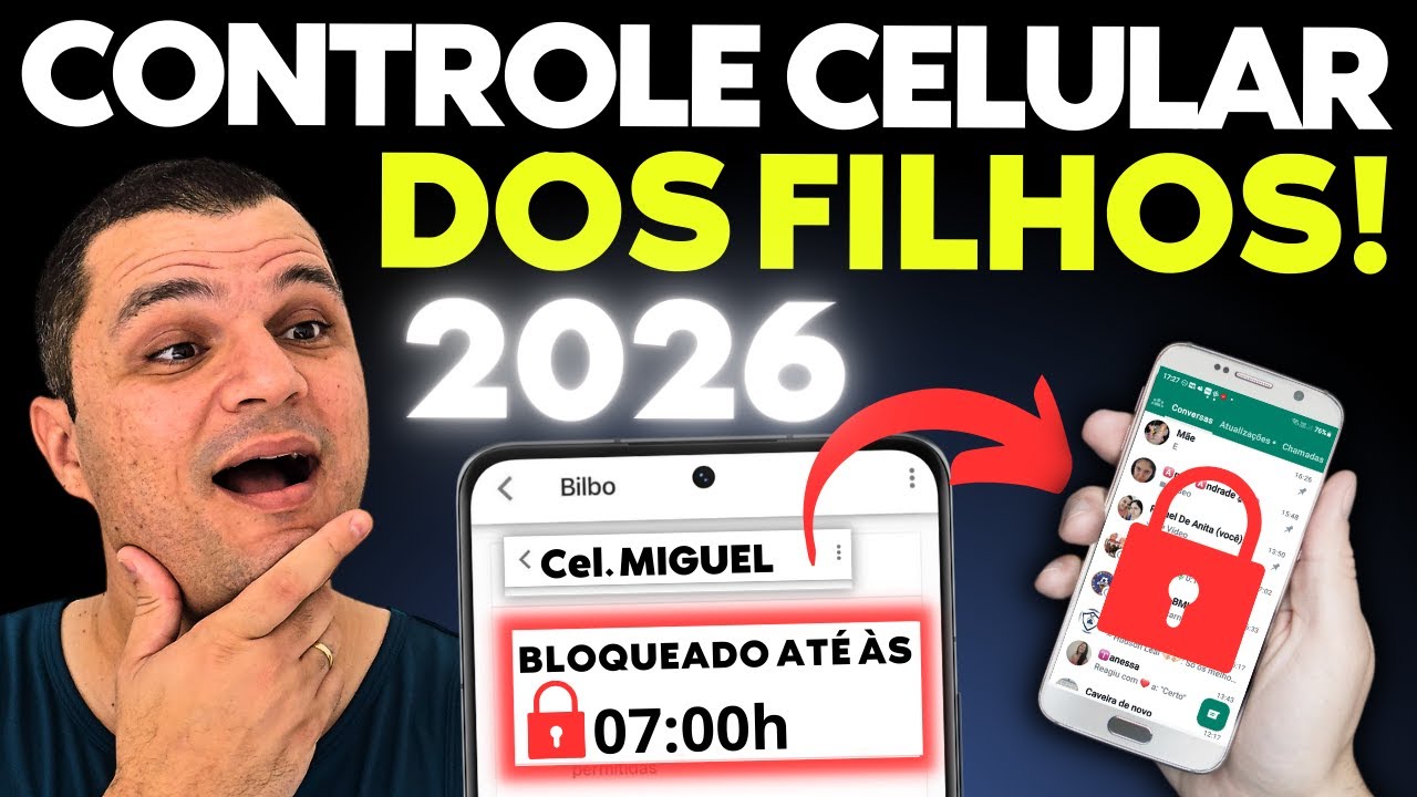 COMO CONTROLAR O CELULAR DO SEU FILHO COM O GOOGLE FAMILY LINK - INSTALA&Ccedil;&Atilde;O DETALHADA PARA INICIANTE