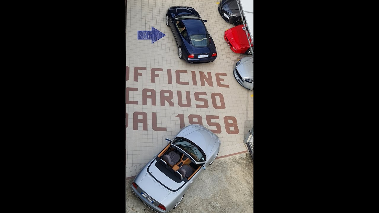 INVESTIRE MASERATI YOUNGTIMER :PROVA 4200 CAMBIOCORSA By OFFICINECARUSO SINOPOLI