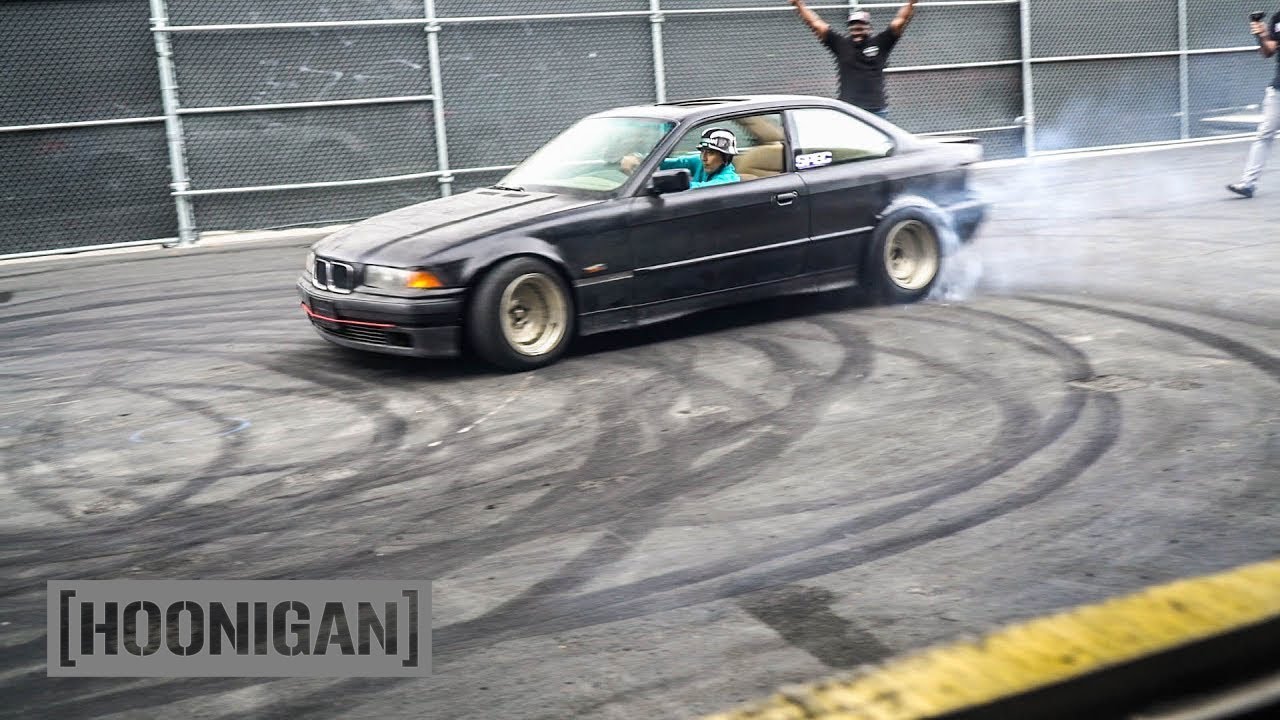 [HOONIGAN] DT 056: Kikawa Does Donuts ($350 BMW E36)