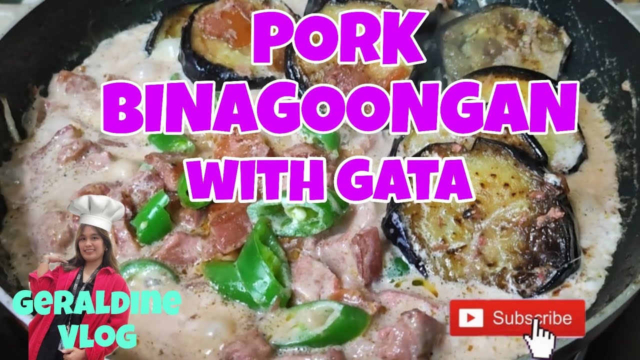 PORK BINAGOONGAN RECIPE / FILIPINO COOKING