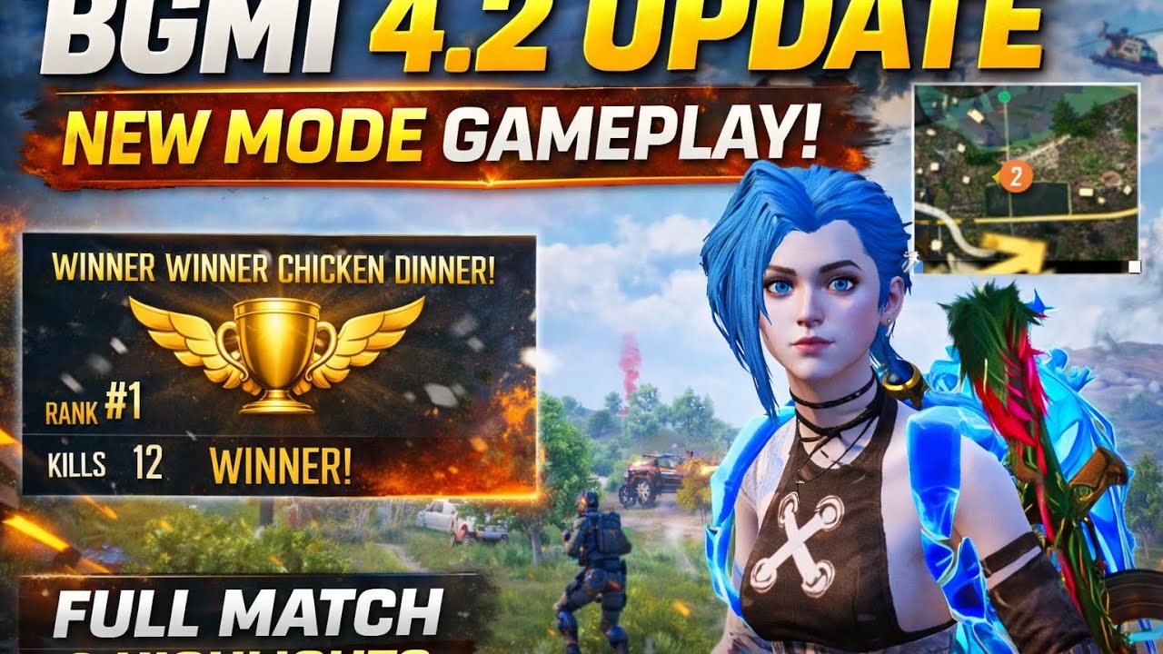#BGMI 4.2 Update Is Here! #New Mode Gameplay in BGMI