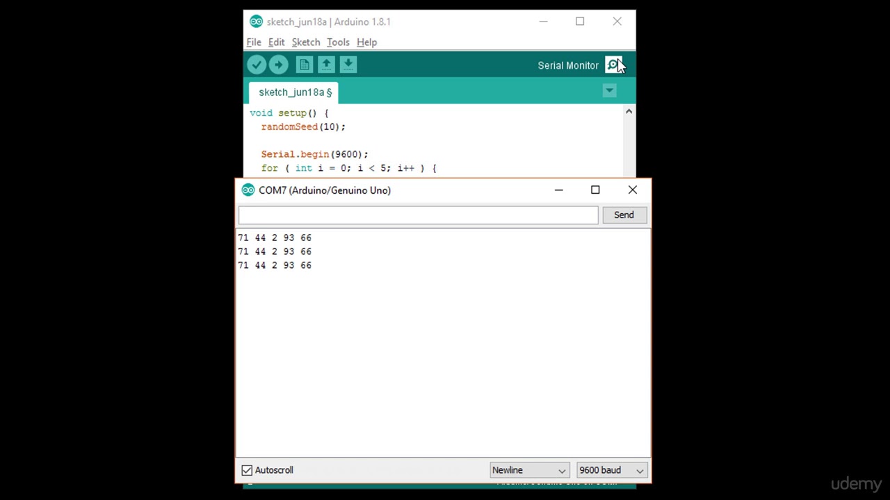 Arduino Programming and Hardware Fundamentals with Hackster : Random Numbers