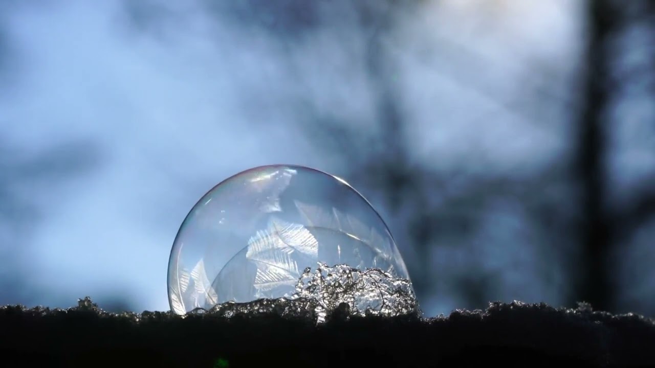 10 Hours Soap Bubble Freezing