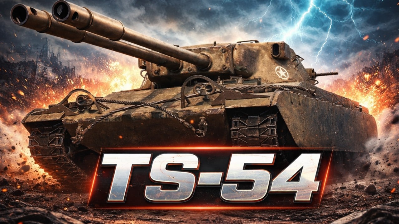 TS-54 ДОБРОТНЫЙ ТАНК ЗА WOT PLUS
