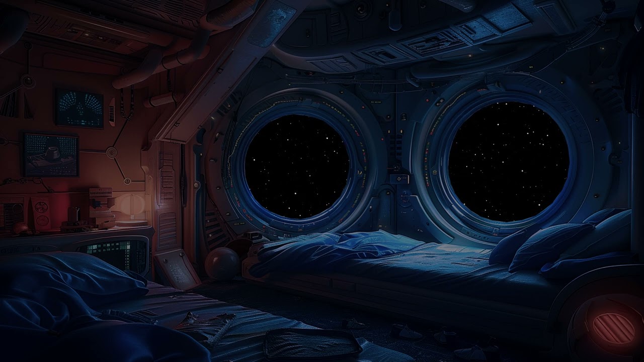 In Planetary Orbit | Living in Peaceful Space | Soothing Smooth Deep Rumble Space Sounds | 10 hours