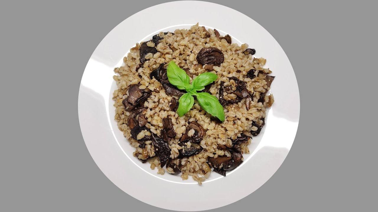 Staročeský kroupový houbový kuba recept