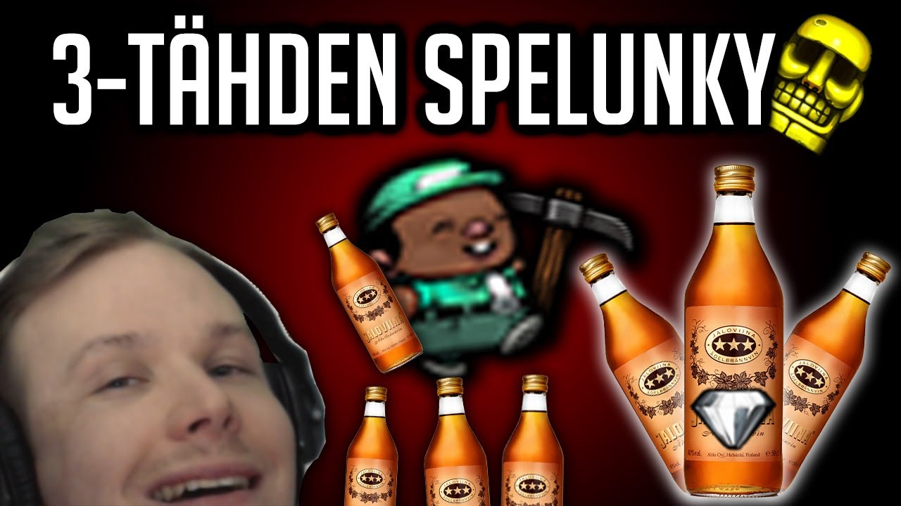 3-TÄHDEN SPELUNKY (Juomapeli)