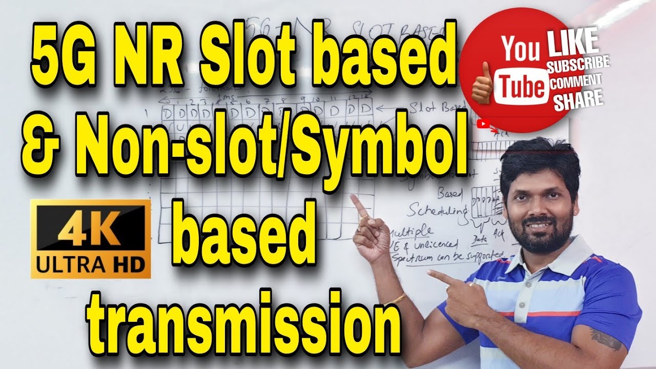 5G NR slot based and Non-slot/symbol based Transmission & Scheduling||5G Tutorial ||Telecom Training