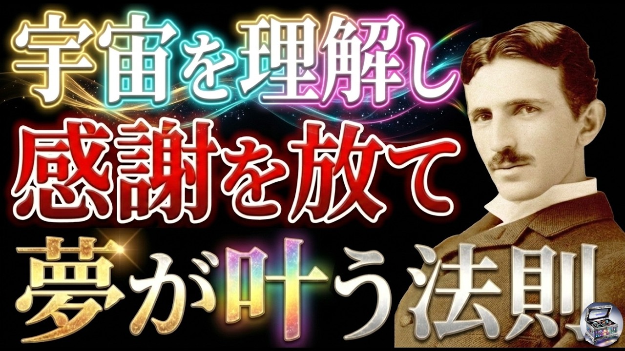 【※99％は知らない】感謝を放った瞬間、宇宙は動き始める――ニコラ・テスラが解き明かす
