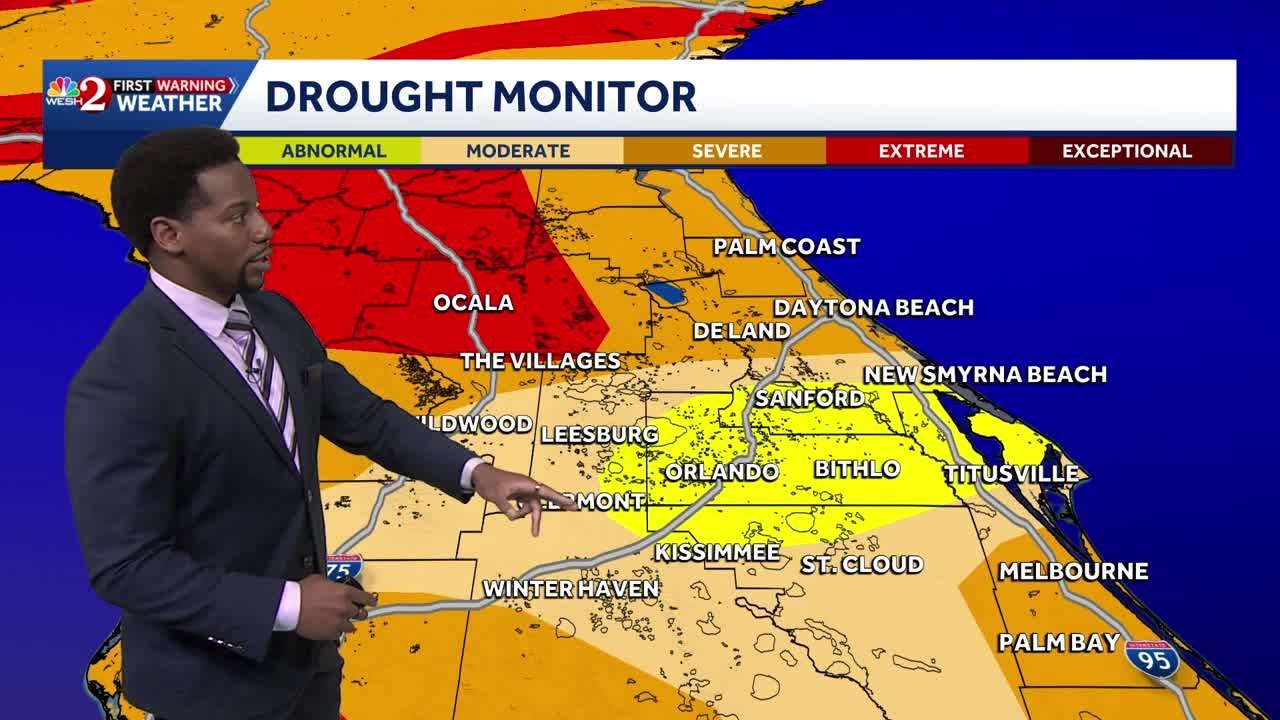 Prolonged Drought Prompts Fire Concern in Central Florida - Warming Weekend Trend Continues