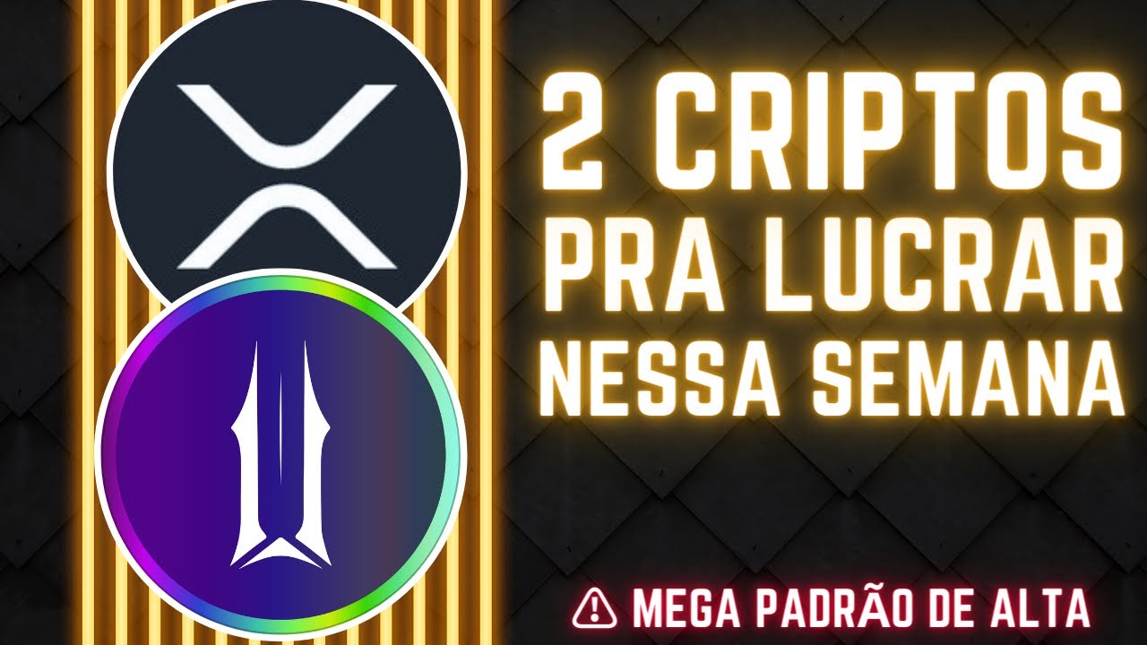 🧨 2 CRIPTOMOEDAS BOAS PRA COMPRAR AGORA