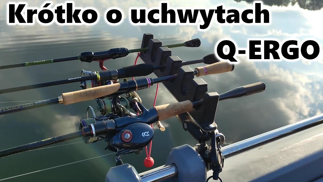 Krótko o grzebieniowych uchwytach na wędki firmy Q-ERGO.