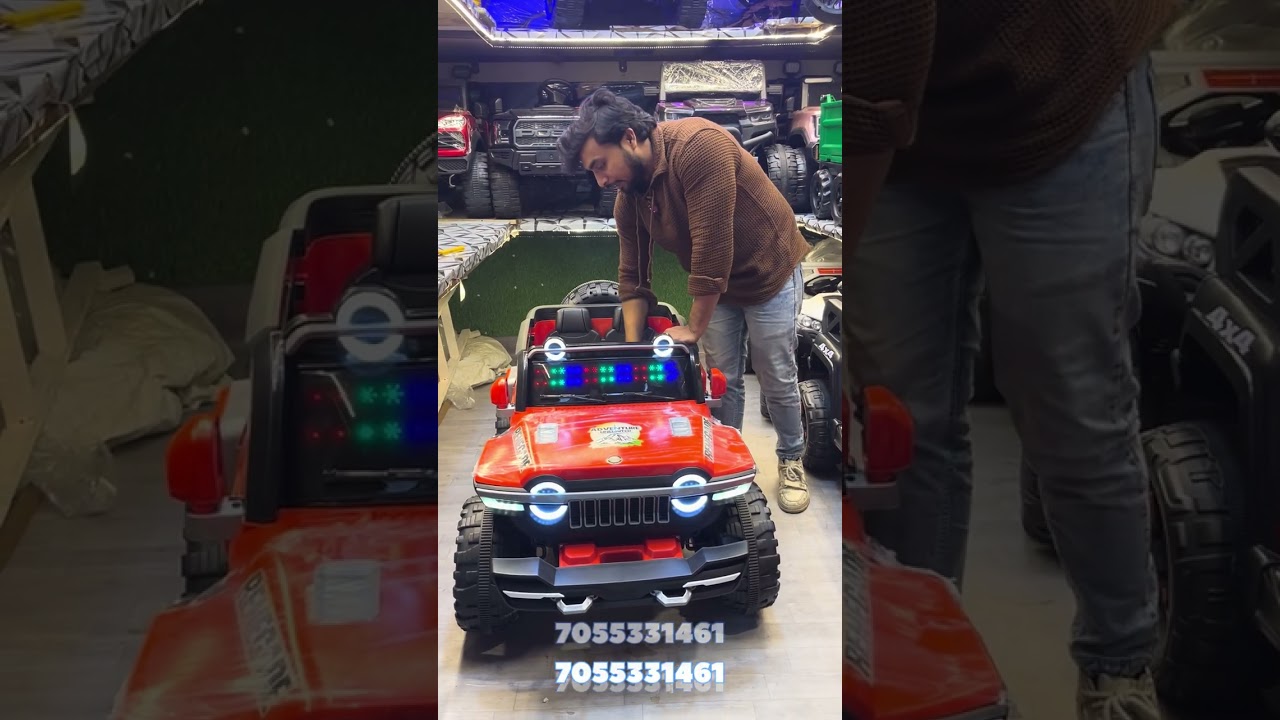 Electric jeep big size | Delhi se acche rate mai | apne sikandrabad mai bhi