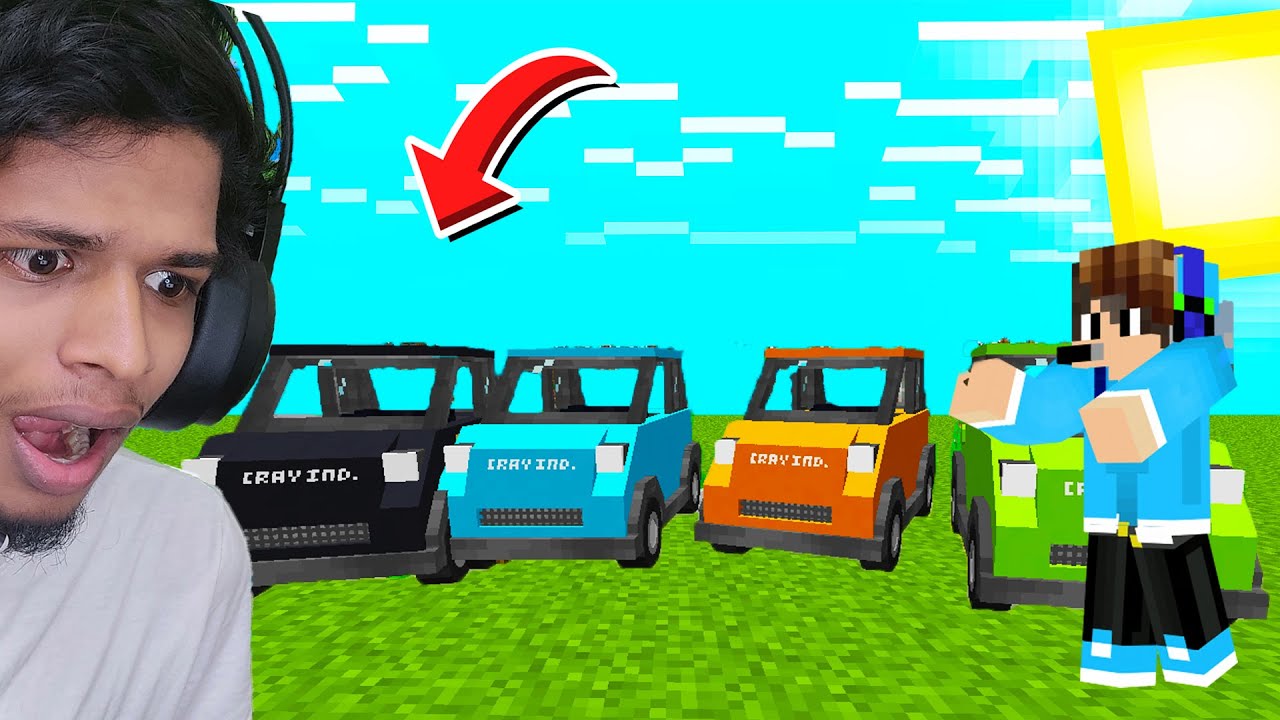 Minecraft : We Crafted CARS With My Friends !!! | Malayalam |
