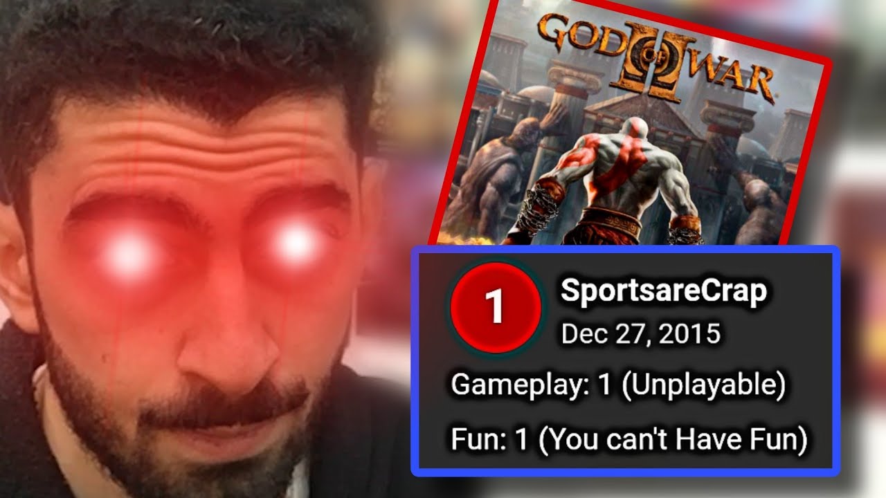 Reading BAD God of War 2 Reviews