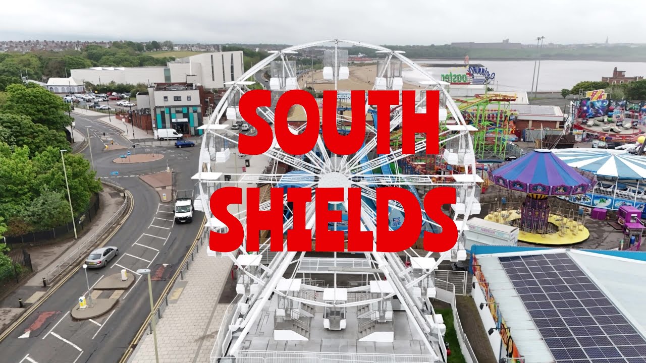 Drone Footage Of South Shields