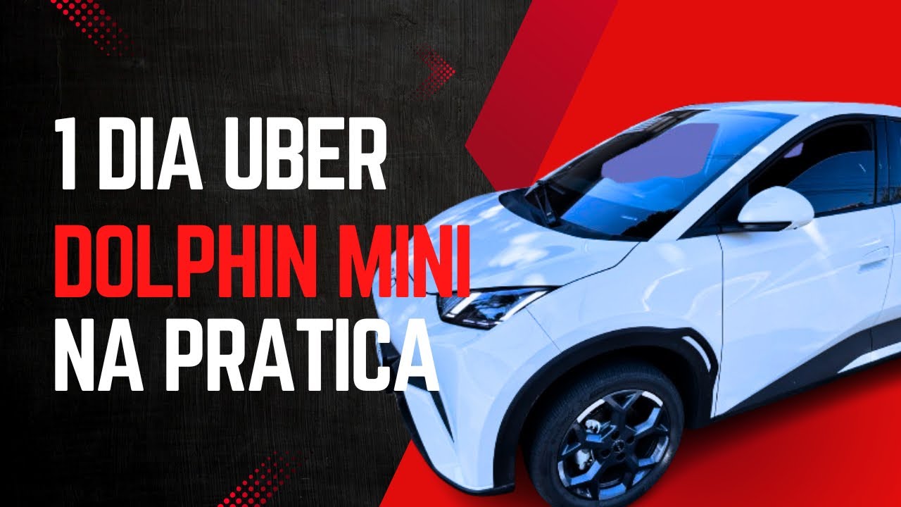 PRIMEIRO DIA DOLPHIN MINI 100% ELETRICO UBER E 99 ! SERA QUE FOI BOM #dophin #uber #99 #motorista 