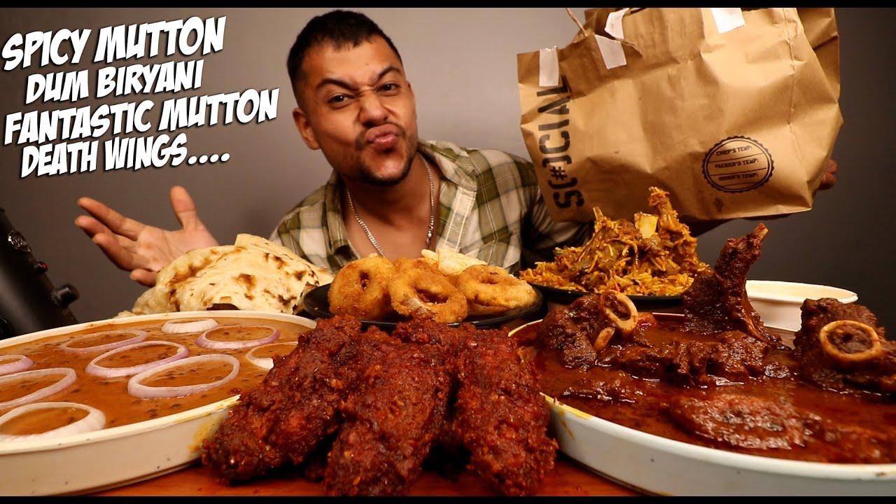 Bombay Mutton Biryani, Dal Makhani, Fantastic Mutton, Death Wings, Tiramisu | Dehradun SOCIAL | ASMR