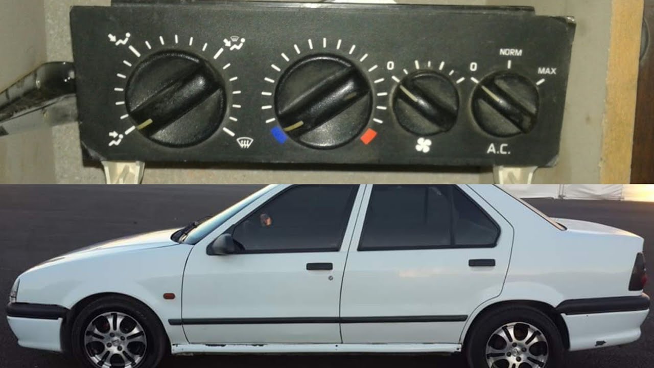 #renault19 #europa #trimrestoree klima panel tamiri