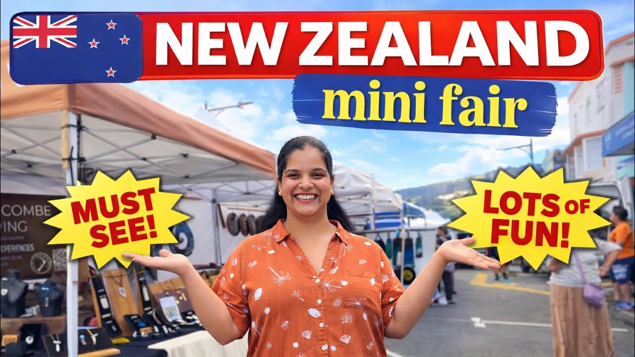 ਕਿਦਾਂ ਦੇ ਹੁੰਦੇ ਨੇ ਵਿਦੇਸ਼ਾਂ ਦੇ ਮੇਲੇ?🇳🇿| Kida De Hunde Ne Videsha De Mele?| New Zealand Mini Fair vlog