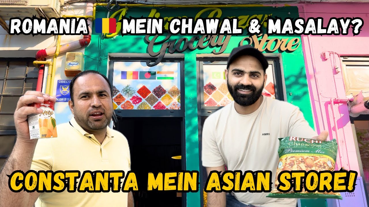 Asian Grocery Store in Romania 🇷🇴 | Masalay, Daal, Chawal Sab Milega
