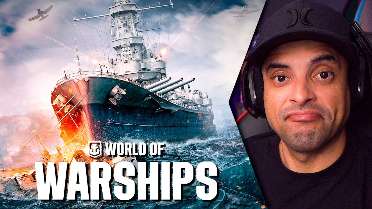 Esse Encoura&ccedil;ado TIER VIII &eacute; MUITO BOM! | Overman jogando World of Warships