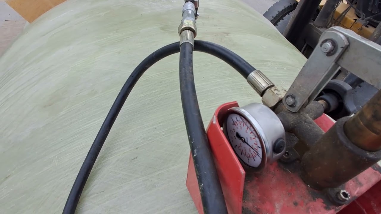 Joint test on DN1800 Lock Joint under loaded conditions