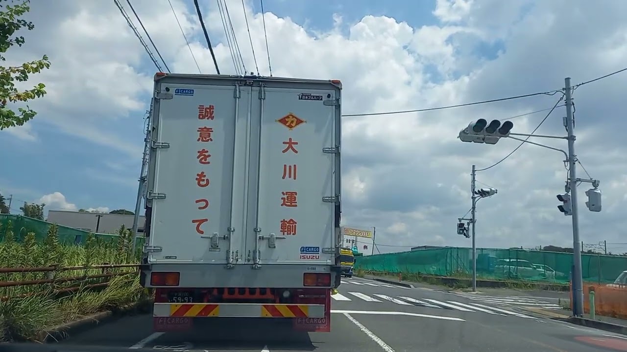 『Drive　船橋』JR総武線・船橋駅から京成松戸線・三咲駅　Funabashi　２０２５・７・２８　Mon　Chiba　Japan