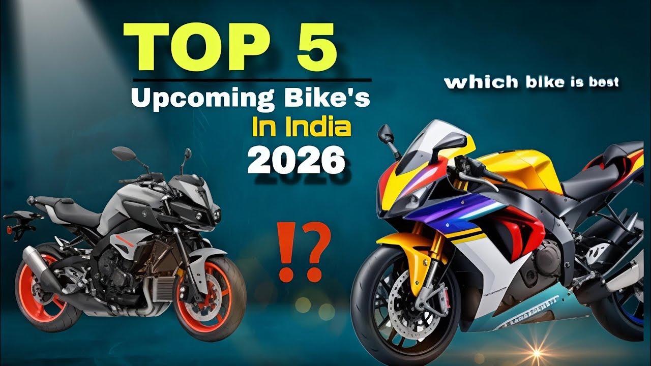 Top 5 Upcoming Bikes in India 2026 | Best New Bikes You Must See! 
